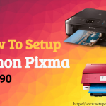 How the user can connect the Canon Pixma mx490 printer With the Wifi Modem with the USB connection?