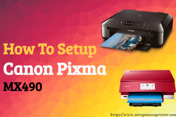 How the user can connect the Canon Pixma mx490 printer With the Wifi Modem with the USB connection?